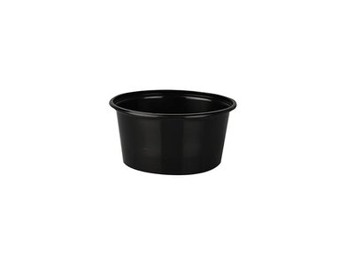 Miska dressingová čierna PP, 80ml