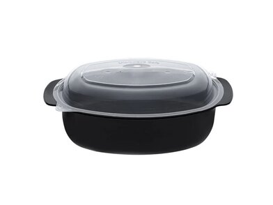 Miska PP oválna s viečkom, 1250 ml