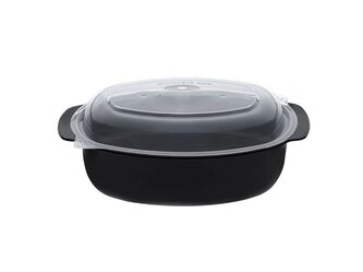 Miska PP oválna s viečkom, 1250 ml
