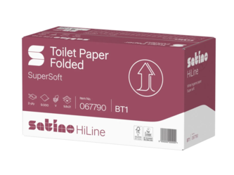 SATINO skladaný toaletný papier, 9000ks