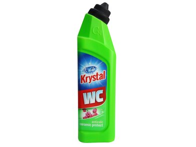KRYSTAL WC na keramiku s ochranou, zelený, 750ml