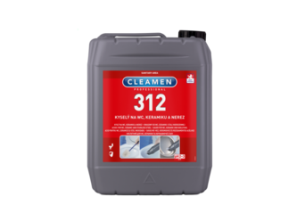 CLEAMEN 312 kyslý na WC, keramiku a nerez, 5 L