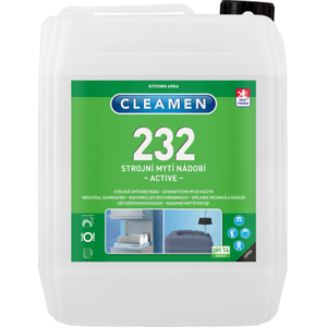CLEAMEN 232 strojné umývanie riadu ACTIVE