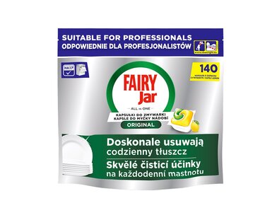 Jar Professional kapsuly do umývačky, Original, 140 ks