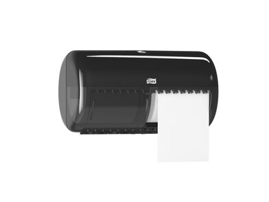 Tork Elevation zásobník na toaletný papier, konvenčný kotúč, čierny