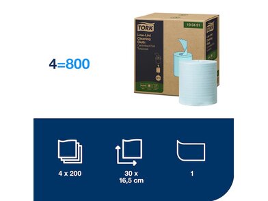 Tork Low-Lint čistiaca utierka, 60 m