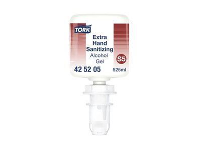 Tork Extra gélový dezinfekčný prostriedok na ruky, 525 ml
