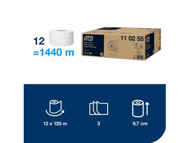 Tork Mini Jumbo extra jemný toaletný papier, 120m