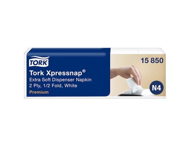 Tork Xpressnap® servítky do zásobníka, extra jemné, 213 x 165 mm