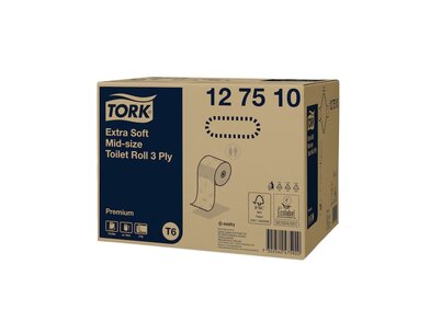 Tork Mid-size extra jemný toaletný papier, 70m