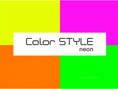 Color Style Neon_2025