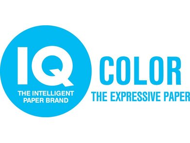 IQ COLOR Logo - The expressive paper
